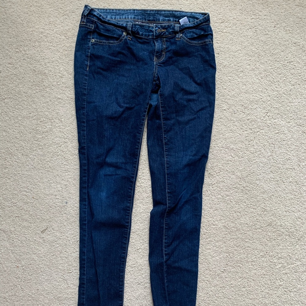 Urban Behaviour dark blue skinny jeans